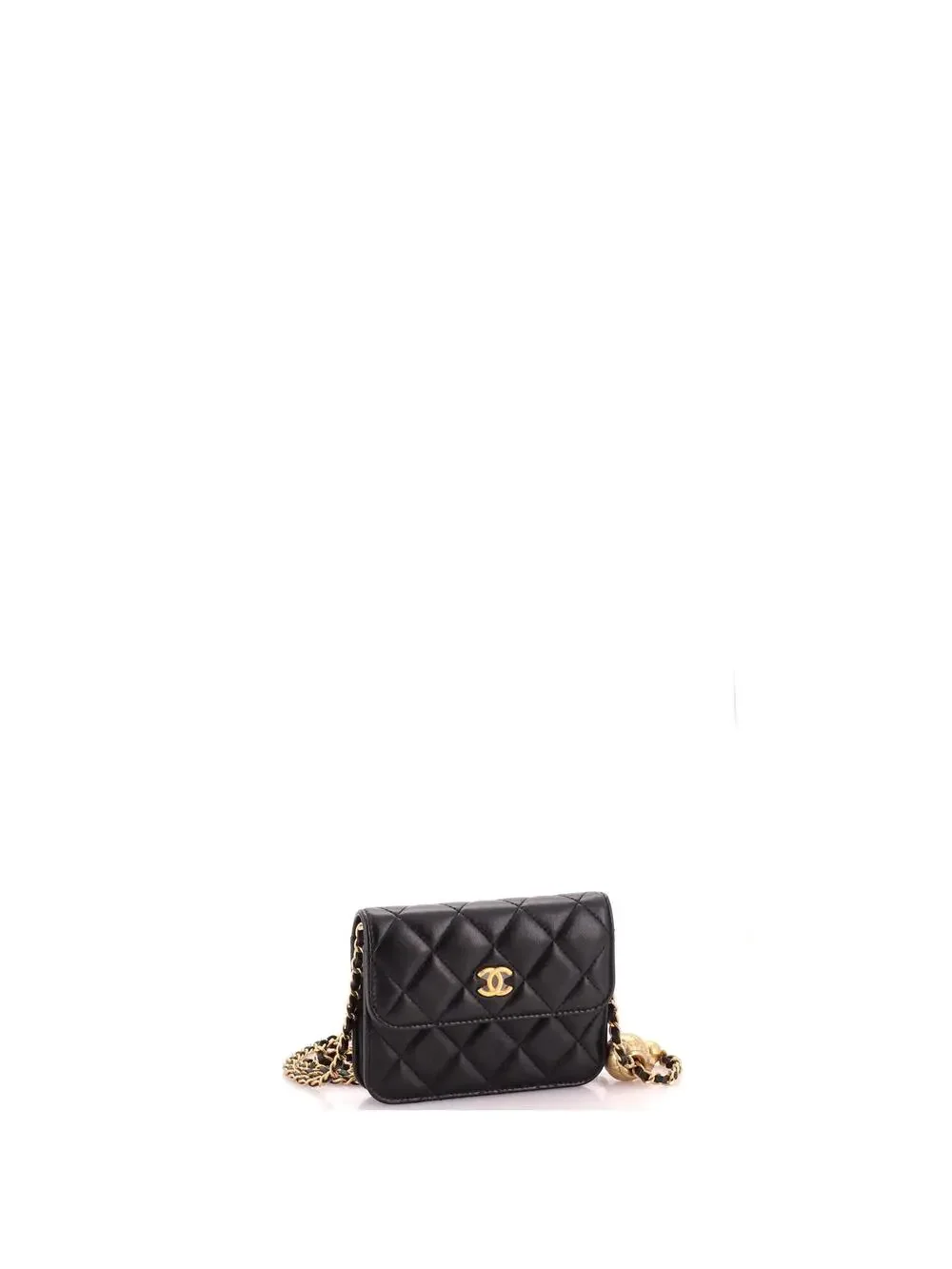 Chanel Pearl Crush Flap Clutch With #323637C29B